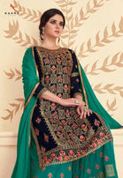 Kaara Maharani Georgette Sharara Style Salwar Suits Catalog