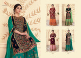 Kaara Maharani Georgette Sharara Style Salwar Suits Catalog