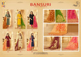 AVC Bansuri Stall Dupatta Heavy Cotton Slub Salwar Suits Catalog