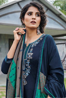 Kessi Ramiya Green Valley Cotton With Work Suits Catalog