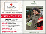 Kessi Ramiya Green Valley Cotton With Work Suits Catalog