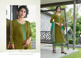 Kessi Ramiya Green Valley Cotton With Work Suits Catalog