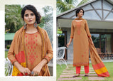 Kessi Ramiya Green Valley Cotton With Work Suits Catalog