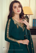 Sajawat Creation Mandora Heavy Maslin Silk Party Wear Gowns Catalog
