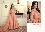 Sajawat Creation Mandora Heavy Maslin Silk Party Wear Gowns Catalog
