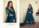 Sajawat Creation Mandora Heavy Maslin Silk Party Wear Gowns Catalog