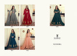 Sajawat Creation Mandora Heavy Maslin Silk Party Wear Gowns Catalog