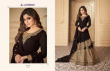 Aashirwad Gulkand Tahira Party Wear Georgette Net Gowns Catalog