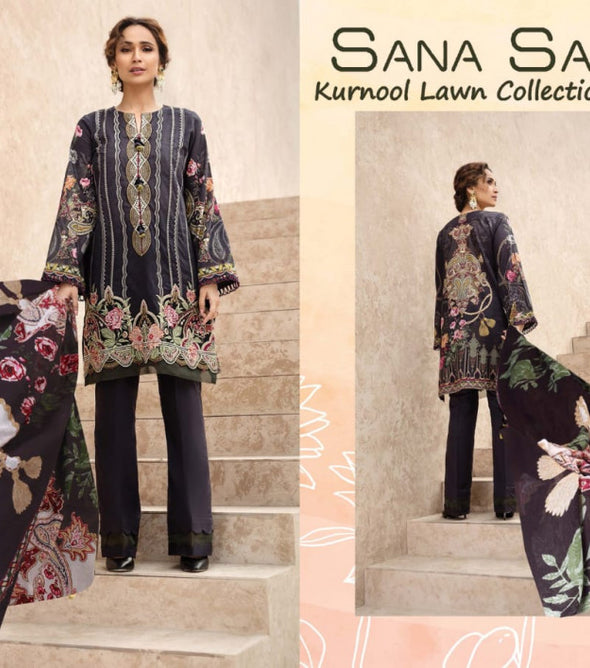 Sana Safinaz Kurnool Lawn Collection 5th Edition Pure Lawn Suits Catalog
