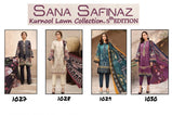 Sana Safinaz Kurnool Lawn Collection 5th Edition Pure Lawn Suits Catalog