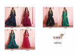 Arihant Vamika Sayna Soft Silk Gown Type Kurti Catalog