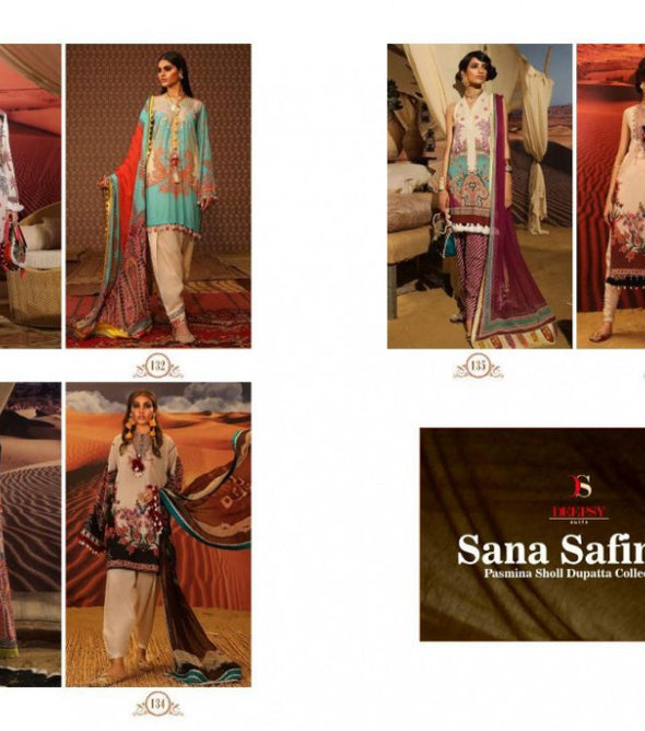 Deepsy Sana Safinaz Premium Pashmina Sholl Dupatta Collection Winter Suits Catalog