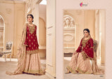 Kesari Trendz Karva Vol-1 Georgette Embroidey Plazzo Style Suits Catalog