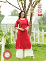 Aradhna Fashion PK Casuals Vol-1 Straight Pattern Rayon Kurti Catalog