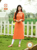 Aradhna Fashion PK Casuals Vol-1 Straight Pattern Rayon Kurti Catalog
